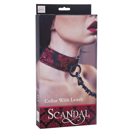 CALEXOTICS - SCANDAL NECKLACE WITH BLACK STRAP