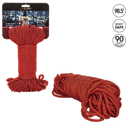 CALEXOTICS - SCANDAL RED BDSM ROPE 30 M