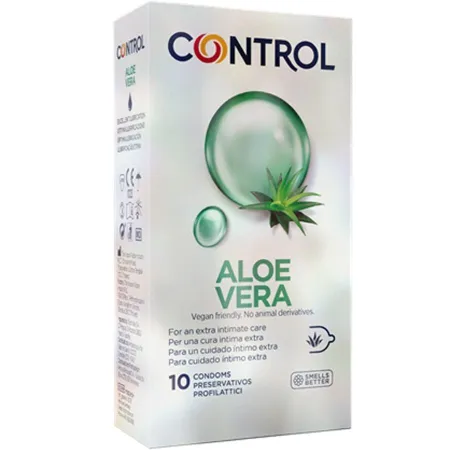 CONTROL - CONDOMS ALOE VERA 10 UNITS