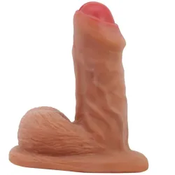 PRETTY LOVE - WARNELL ULTRA REALISTIC AND ELASTIC DILDO 9.5 CM MULATO