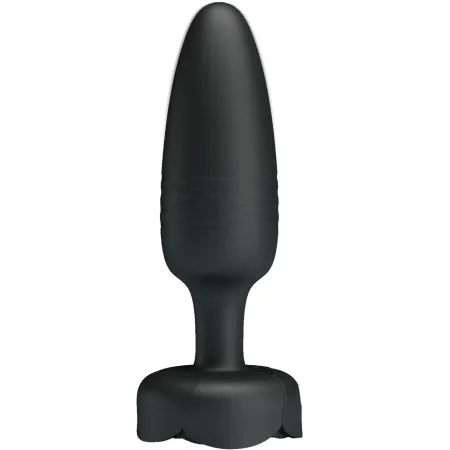 PRETTY LOVE - TARION ANAL PLUG WITH LED LIGHT BLACK 12.5 CM