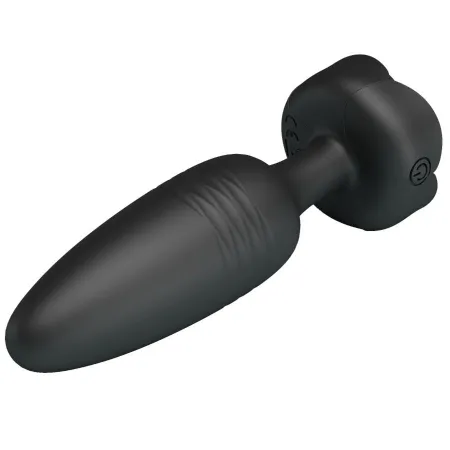 PRETTY LOVE - TARION ANAL PLUG WITH LED LIGHT BLACK 12.5 CM