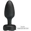 PRETTY LOVE - OSBORN ANAL PLUG WITH LED LIGHT BLACK 9.8 CM