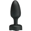 PRETTY LOVE - OLMAN ANAL PLUG WITH LED LIGHT BLACK 8.8 CM
