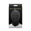 NS NOVELTIES - FETISH & FASHION CLOSED ZIPPERED MOUTH HOOD NYLON BLACK