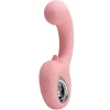 PRETTY LOVE - ERYNNYES G-SPOT VIBRATOR + CLITORIS STIMULATOR 10 VIBRATIONS PINK