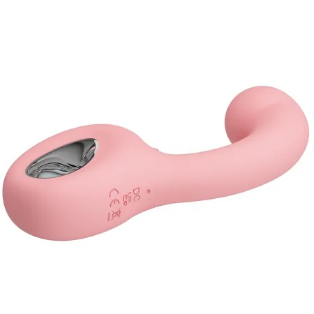PRETTY LOVE - ERYNNYES G-SPOT VIBRATOR + CLITORIS STIMULATOR 10 VIBRATIONS PINK
