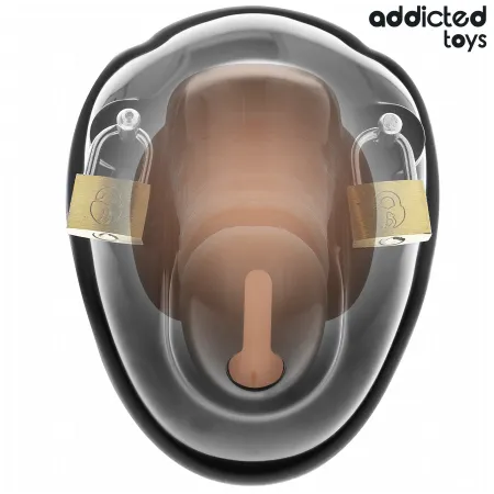 ADDICTED TOYS LOCKED - KEYLESS RESTRAINT PENIS CAGE 11.5 CM