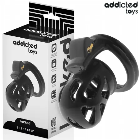 ADDICTED TOYS LOCKED - SILENT KEEP PENIS CAGE 7.5 CM