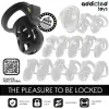 ADDICTED TOYS LOCKED - SILENT KEEP PENIS CAGE 7.5 CM