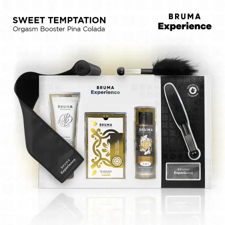 BRUMA XPERIENCE - SWEET PINA COLADA TEMPTATION PACK WITH ORGASM ENHANCER