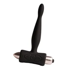 ROCKS- OFF - PETITE SENSATIONS TEAZER ANAL PLUG VIBRATOR BLACK