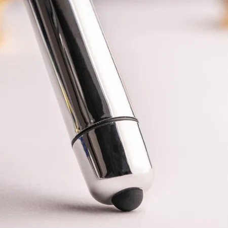 ROCKS-OFF - RO-80 CHROME VIBRATING BULLET SILVER