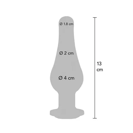 TOYJOY - ANAL PLAY DIAMANTE BUM BIJOU LARGE ANAL PLUG