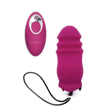 TOYJOY - HAPPINESS SUNN SIDE UP AND DOWN FUCHSIA VIBRATOR REMOTE CONTROL