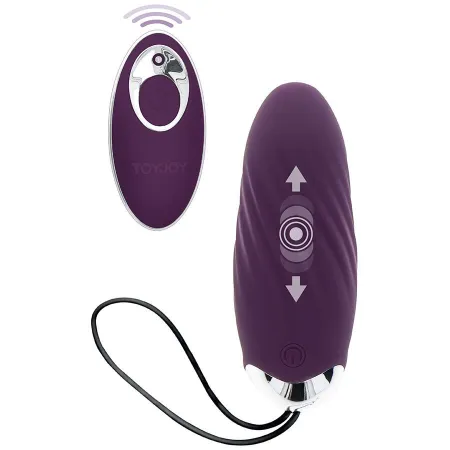 TOYJOY - HAPPINESS KNOCK KNOCK EGGSTAVAGANT VIBRATOR REMOTE CONTROL PURPLE
