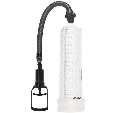 TOYJOY - POWERFUL MASSAGE PUMP WITH TRANSPARENT SLEEVE