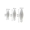 TOYJOY - ANAL PLAY FINGER RIMMER 3 PIECES TRANSPARENT
