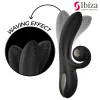 IBIZA - TWISTER VIBRATOR WITH CURVE STIMULATOR AND VIBRO-ROTATION
