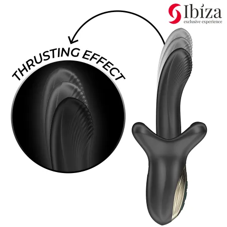IBIZA - POWERFUL VIBRATOR WITH THRUSTING AND BITING EFFECT