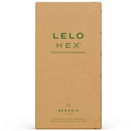LELO - HEX ORGANIC CONDOM BOX 12 UNITS