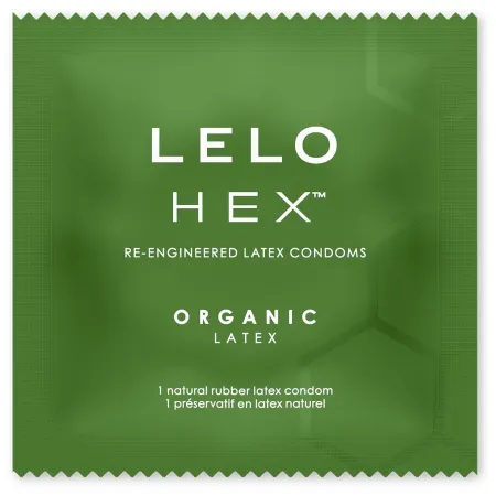 LELO - HEX ORGANIC CONDOM BOX 12 UNITS
