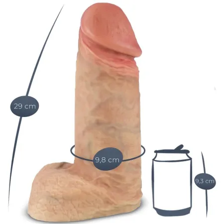 SILEXD - MODEL 1 XTREME PREMIUM SILICONE REALISTIC PENIS 28 CM