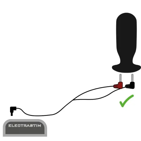 ELECTRASTIM - 90-DEGREE STIMULATOR CABLES