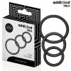 ADDICTED TOYS - SET OF SILICONE RINGS MODEL 2