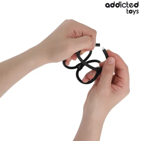 ADDICTED TOYS - TRIPLE PENIS RING
