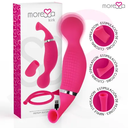 MORESSA - KIRK PREMIUM SILICONE RECHARGEABLE