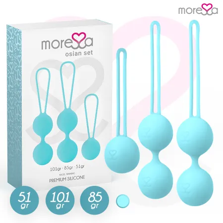 MORESSA - OSIAN SET PREMIUM TURQUOISE SILICONE