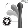 ADDICTED TOYS - DOUBLE ANAL MASSAGER SILICONE 22.5 CM