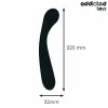 ADDICTED TOYS - DOUBLE ANAL MASSAGER SILICONE 22.5 CM