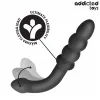 ADDICTED TOYS - DOUBLE ANAL MASSAGER SILICONE 16.5 CM