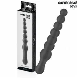 ADDICTED TOYS - DOUBLE ANAL MASSAGER SILICONE 24 CM