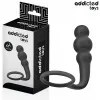 ADDICTED TOYS - ANAL PLUG WITH RING SILICONE MODEL 1