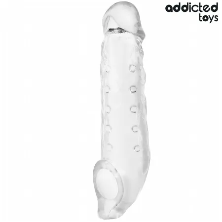 ADDICTED TOYS - TRANSPARENT PENIS EXTENSON SIZE S 23 CM