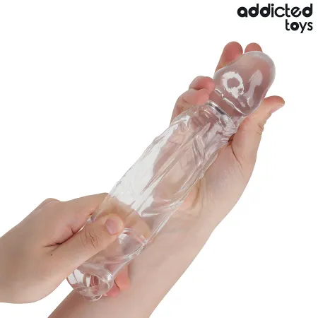ADDICTED TOYS - TRANSPARENT PENIS EXTENSON 27 CM