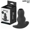 ADDICTED TOYS - HOLLOW ANAL PLUG SILICONE SIZE L 11.1 CM