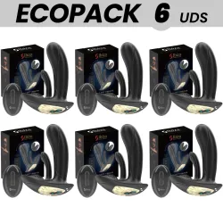 ECOPACKS 6 UNITS - IBIZA WEARABLE VIBRATOR WITH G-SPOT AND CLITORIS STIMULATION WITH REMOTE CONTROL