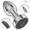 INTENSE - ANAL PLUG 10 VIBRATIONS METAL WITH REMOTE CONTROL S