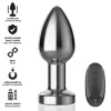 INTENSE - ANAL PLUG 10 VIBRATIONS METAL WITH REMOTE CONTROL M