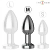 INTENSE - ANAL PLUG 10 VIBRATIONS METAL WITH REMOTE CONTROL M