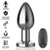 INTENSE - ANAL PLUG 10 VIBRATIONS METAL WITH REMOTE CONTROL L