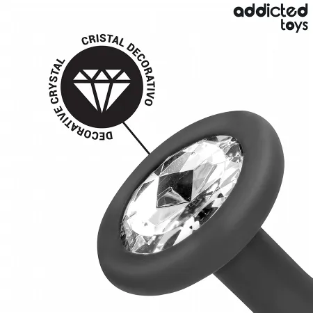 ADDICTED TOYS - SET OF 3 ANAL PLUG SILICONE WITH JEWEL