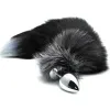 ALIVE - ANAL PLEASURE PLUG METAL FOX TAIL SIZE M