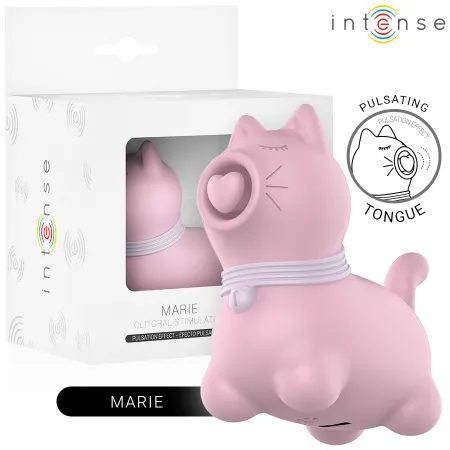 INTENSE - MARIE PINK PULSATION EFFECT TONGUE STIMULATOR