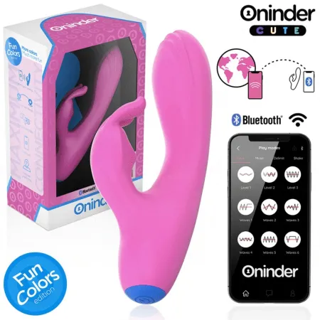 ONINDER CUTE - LOVE BUNNY G-SPOT & CLITORIS VIBRATOR - FREE WORLDWIDE APP