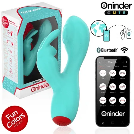 ONINDER CUTE - LOVE BUNNY G-SPOT & CLITORIS VIBRATOR - FREE WORLDWIDE APP